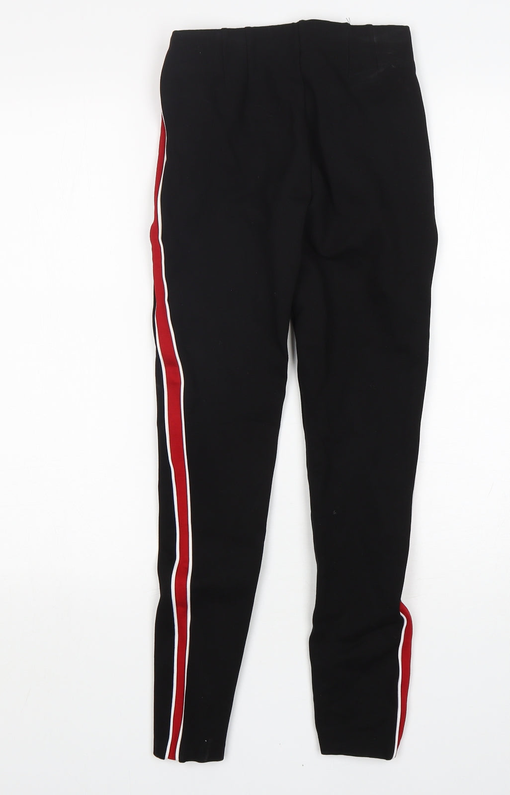 Zara Womens Capri Leggings Size XS Black W24 L26 - label detail