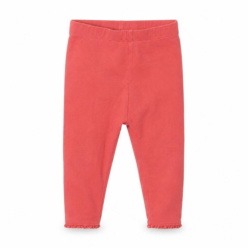Mothercare Baby Jogger Leggings Size 9-12 Months Red - front view