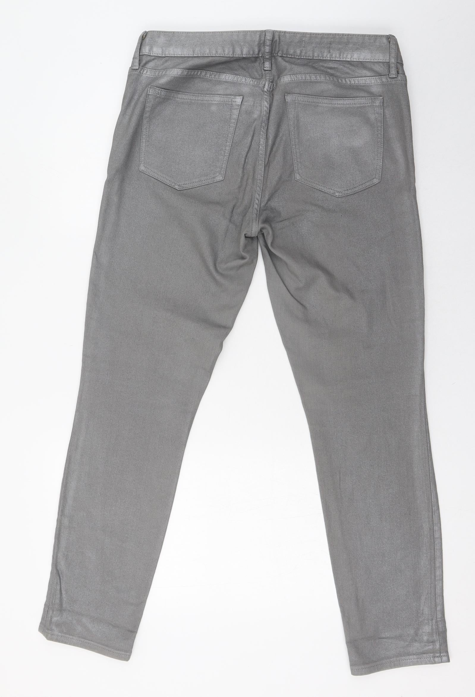 Gap Womens Skinny Jeans Size 30 in Grey W30 L27 - label detail