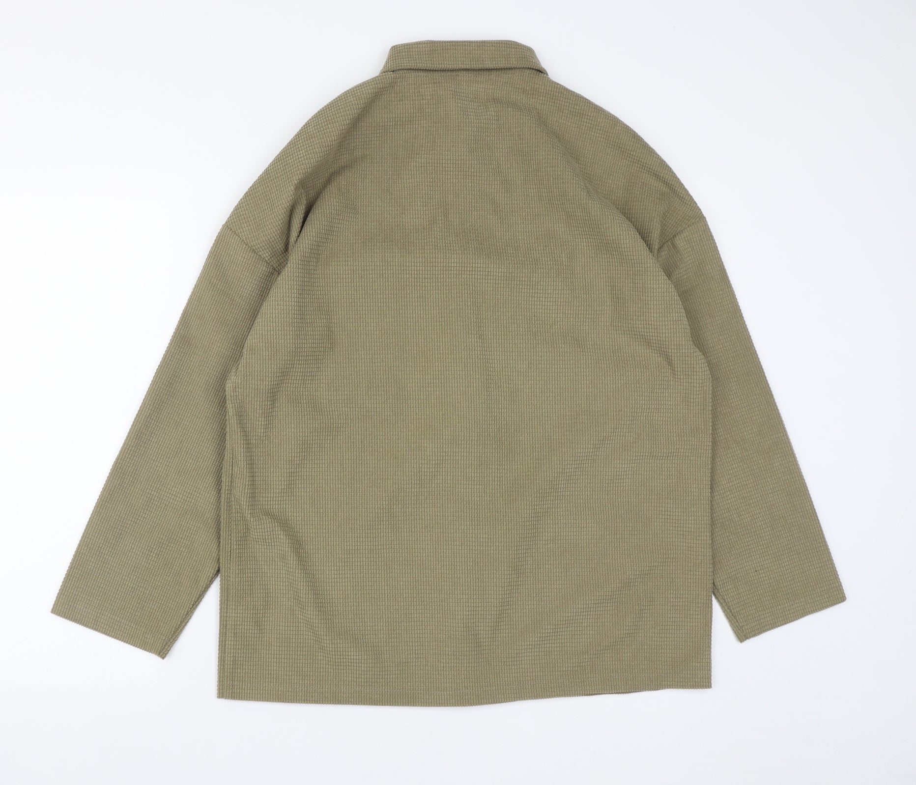 Womens SheIn Size M Jacket Green Short - label detail