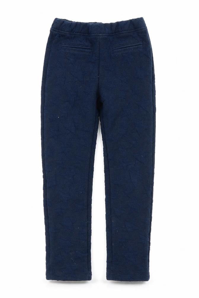 TOM TAILOR Girls Pedal Pusher Trousers Size 6-7 Years Blue Geometric Stars - front view