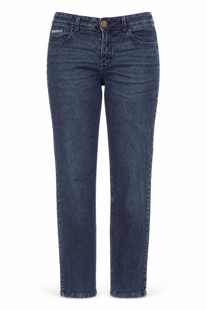 Miss Captain Womens Straight Jeans Size 30 in UK '' Blue W30 L31 - front view