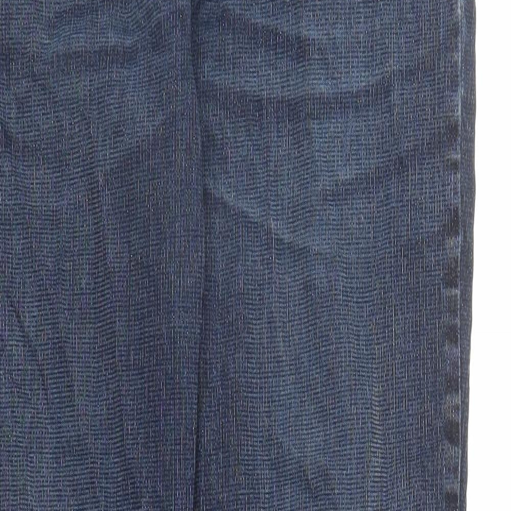 Miss Captain Womens Straight Jeans Size 30 in UK '' Blue W30 L31 - close detail