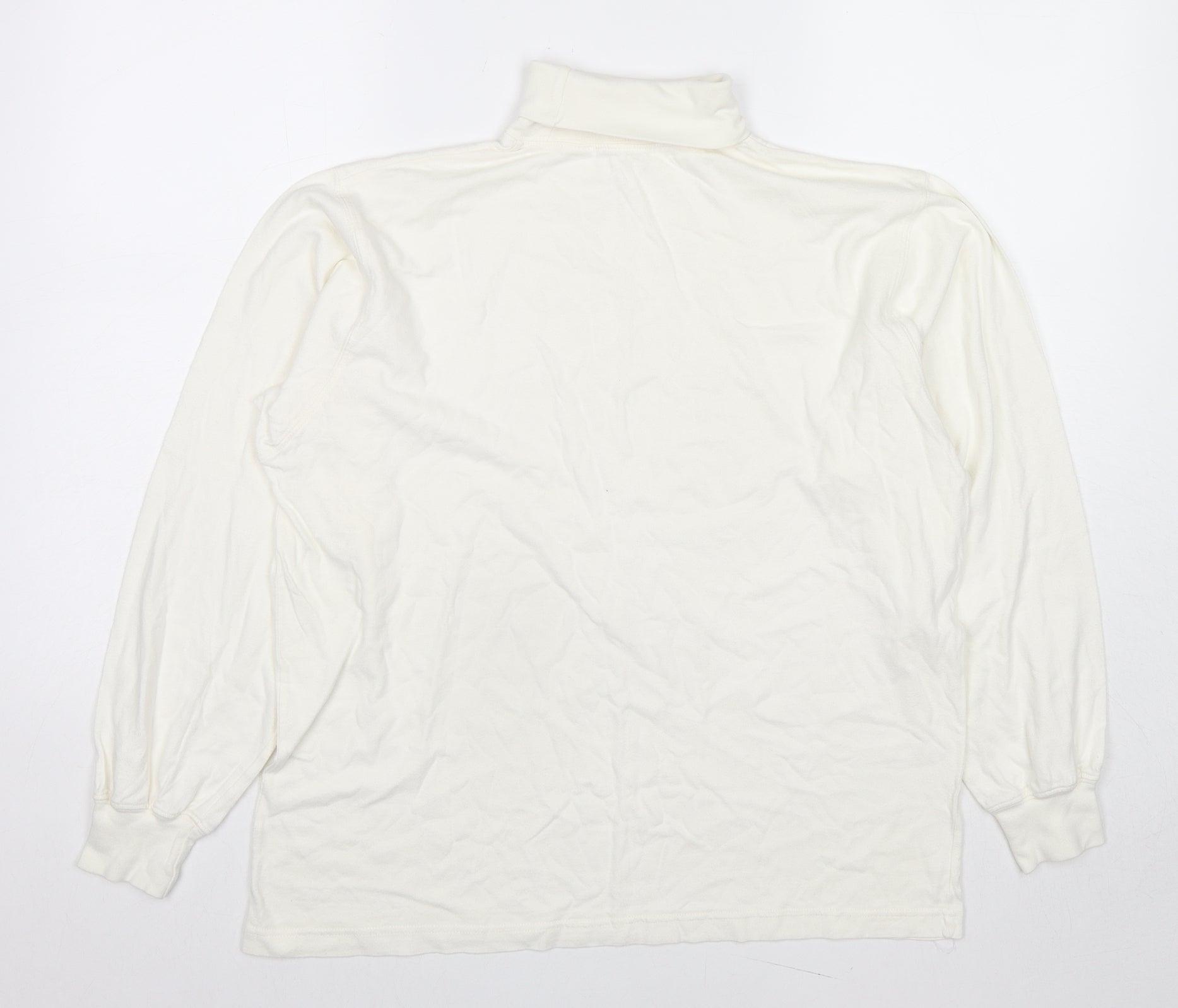 Union River Womens Pullover Sweatshirt Size 14 UK '' White Size 14-16 - label detail