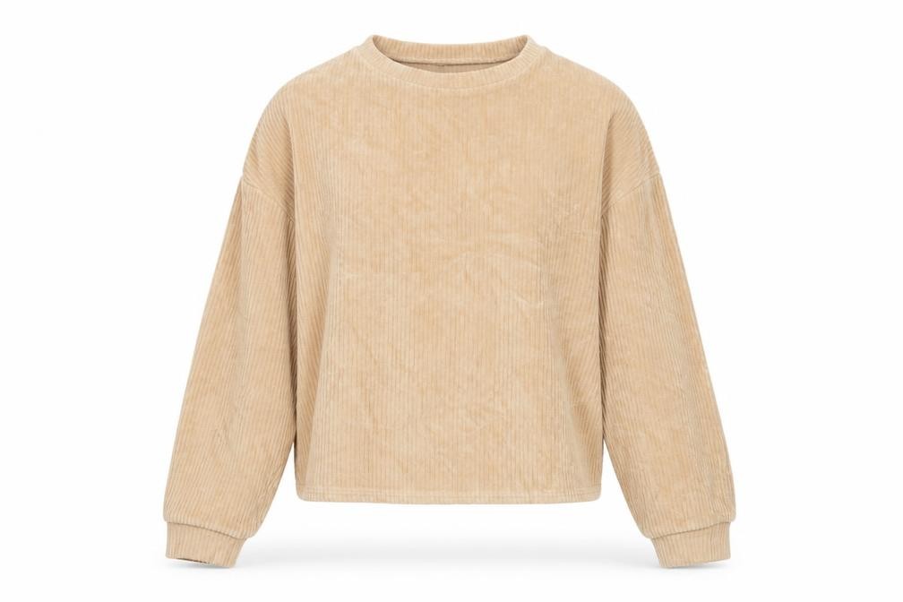New Look Womens Pullover Sweatshirt Size M UK '' Brown Long Sleeve - front view