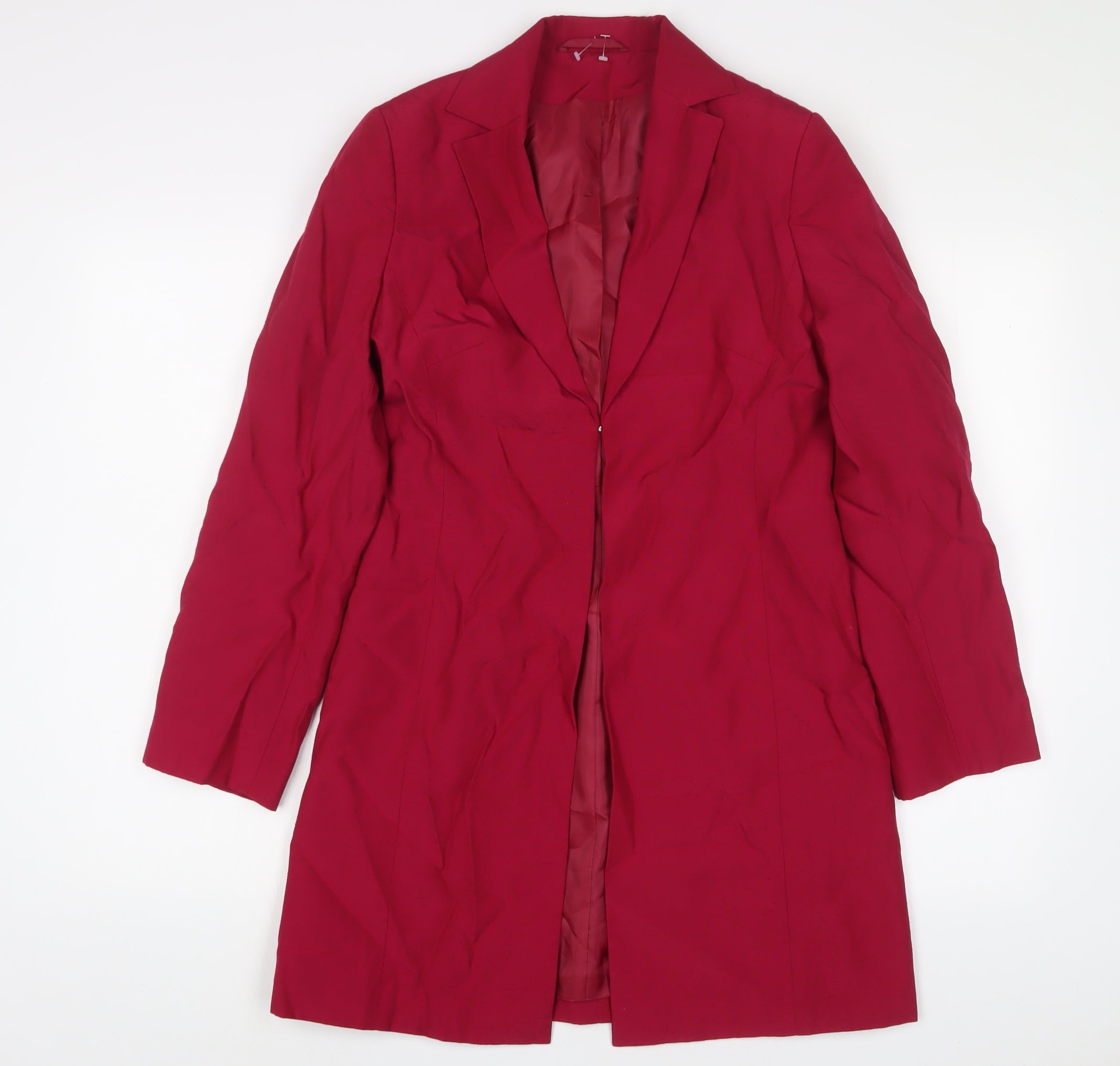 Womens Dorothy Perkins Size 10 UK '' Jacket Blazer Pink Mid-Length - reverse view
