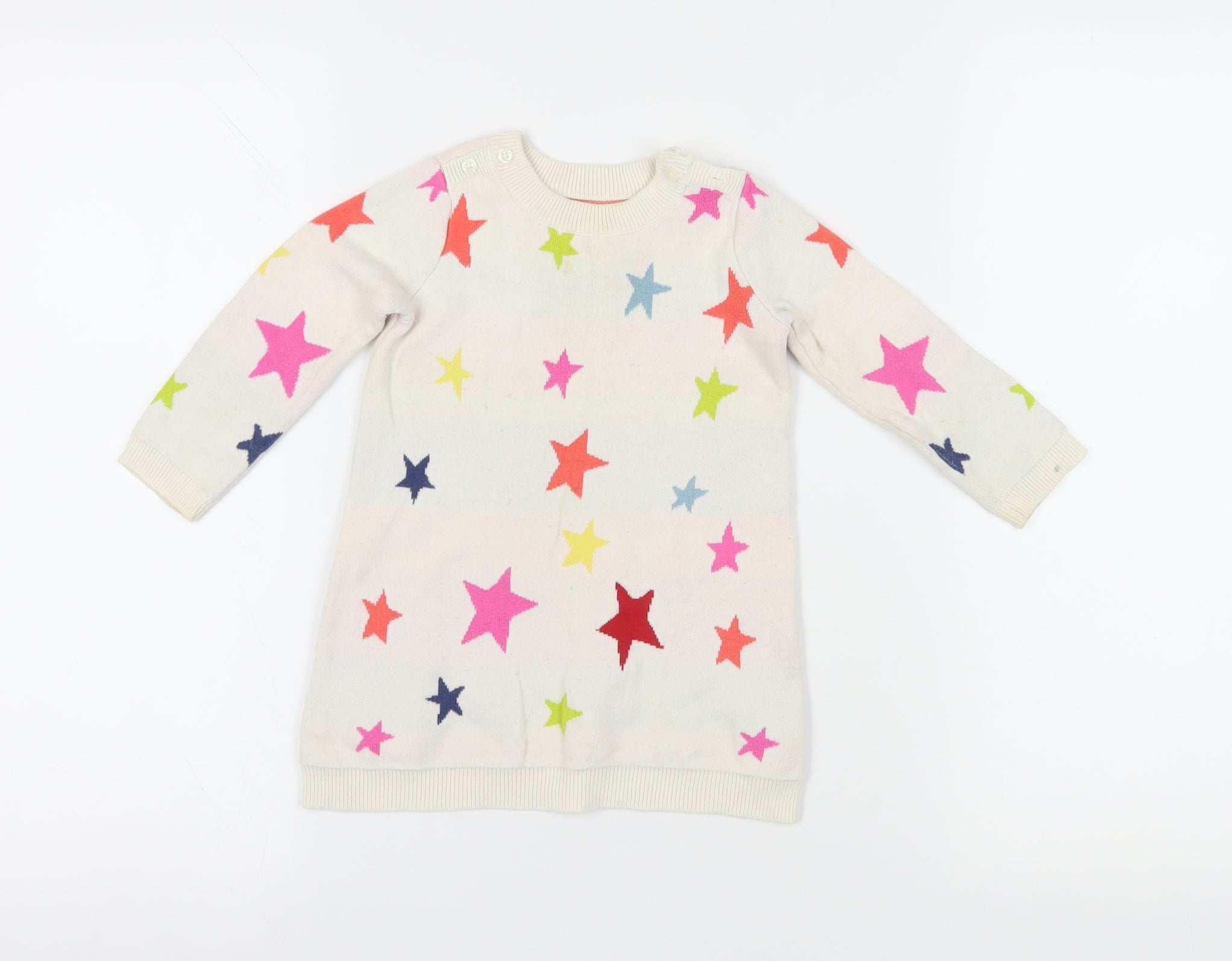 Gap Unisex Baby & Toddler Pullover Jumper Size 12-18 Months Multicoloured Casual - reverse view
