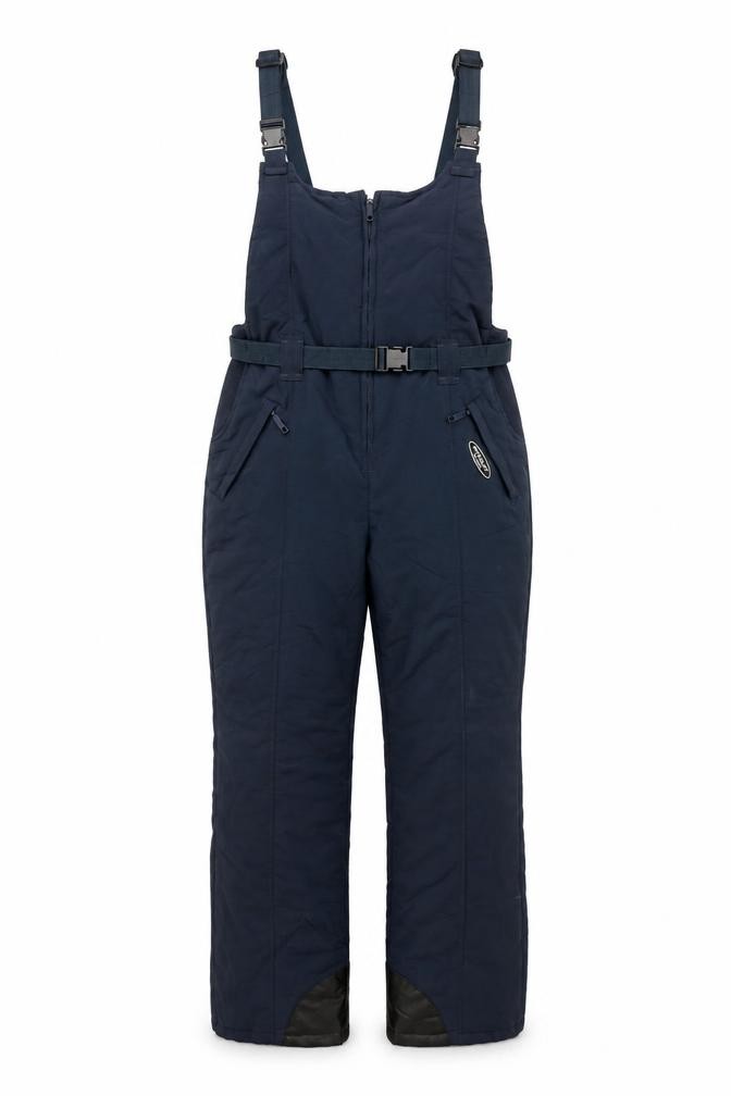 Donnay Unisex Adults Dungaree One-Piece Size 6 Blue Sleeveless Casual Buckle - front view