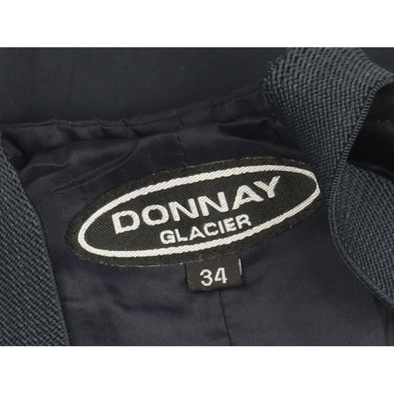 Donnay Unisex Adults Dungaree One-Piece Size 6 Blue Sleeveless Casual Buckle - close detail