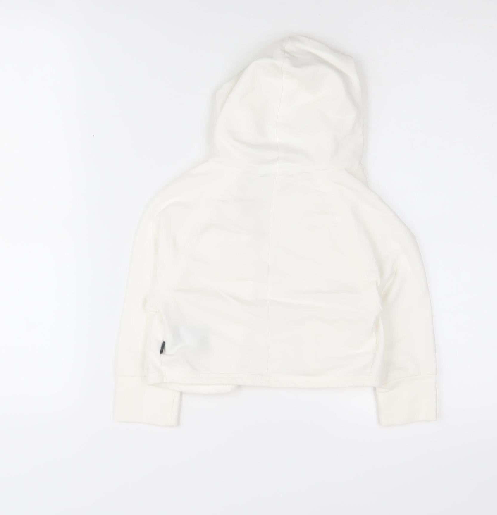DKNY Girls Cardigan Jumper Size 4 Years White Hooded Long Sleeve Casual - label detail