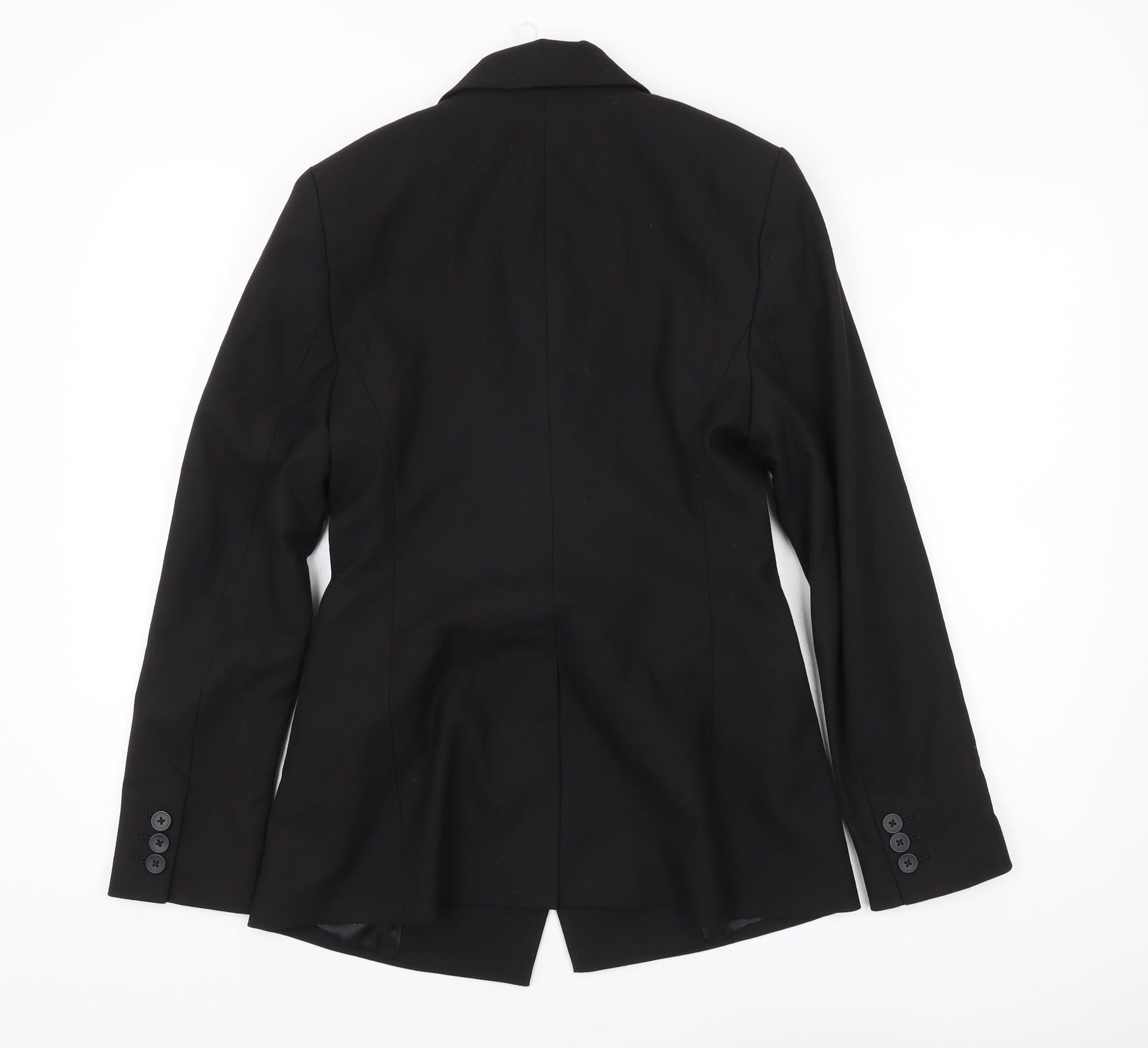 Marks & Spencer Womens Trouser Suit Suit Jacket Size 8 Black Long Sleeve Lined - label detail
