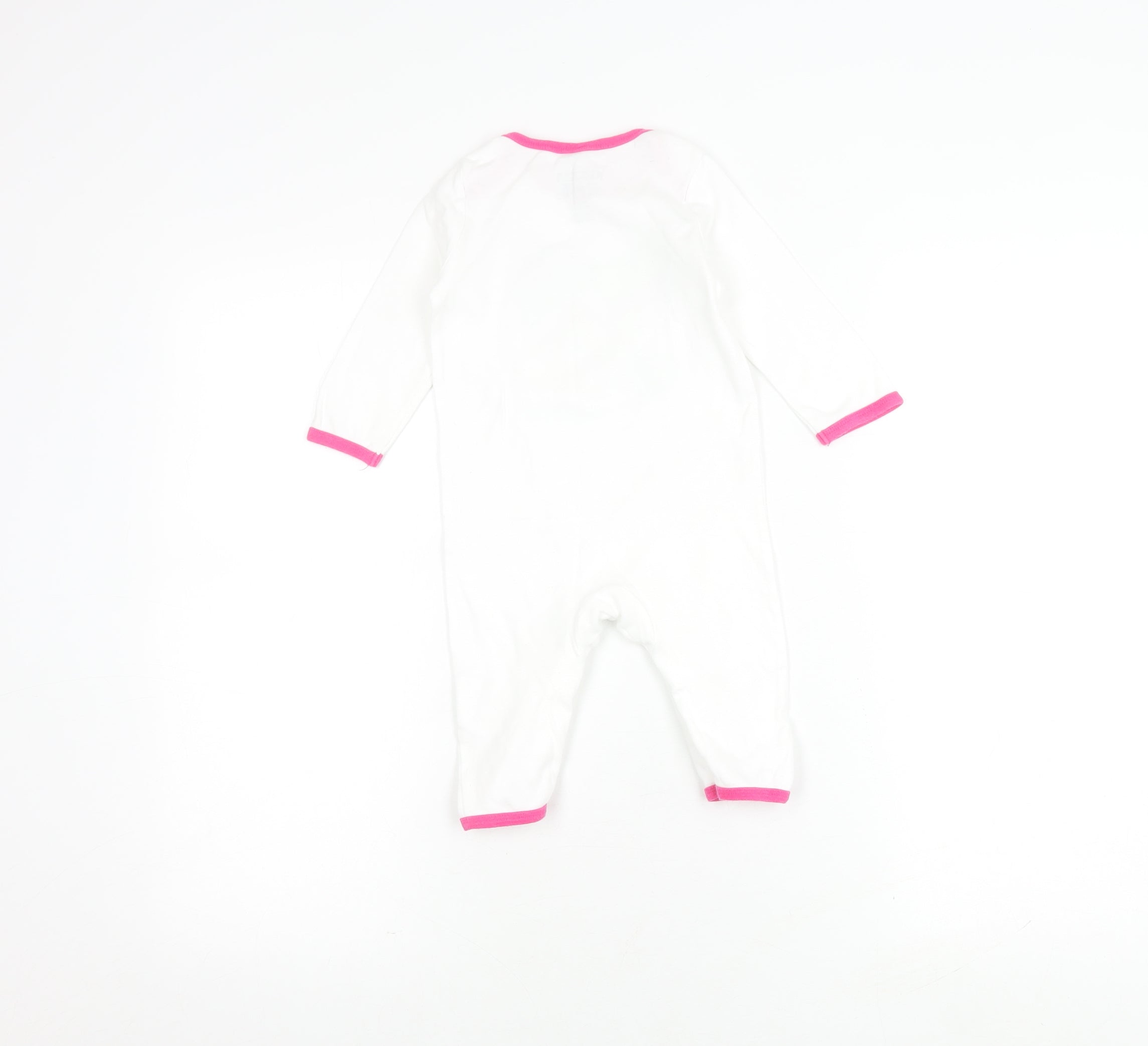 Unisex Baby & Toddler Converse Size 9-12 Months Babygrow One-Piece White Casual - label detail