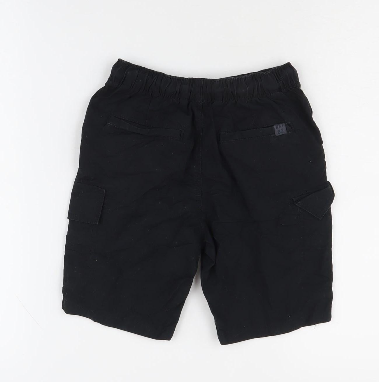 NEXT Boys Cargo Size 4-5 Years Black Elastic Waist - label detail