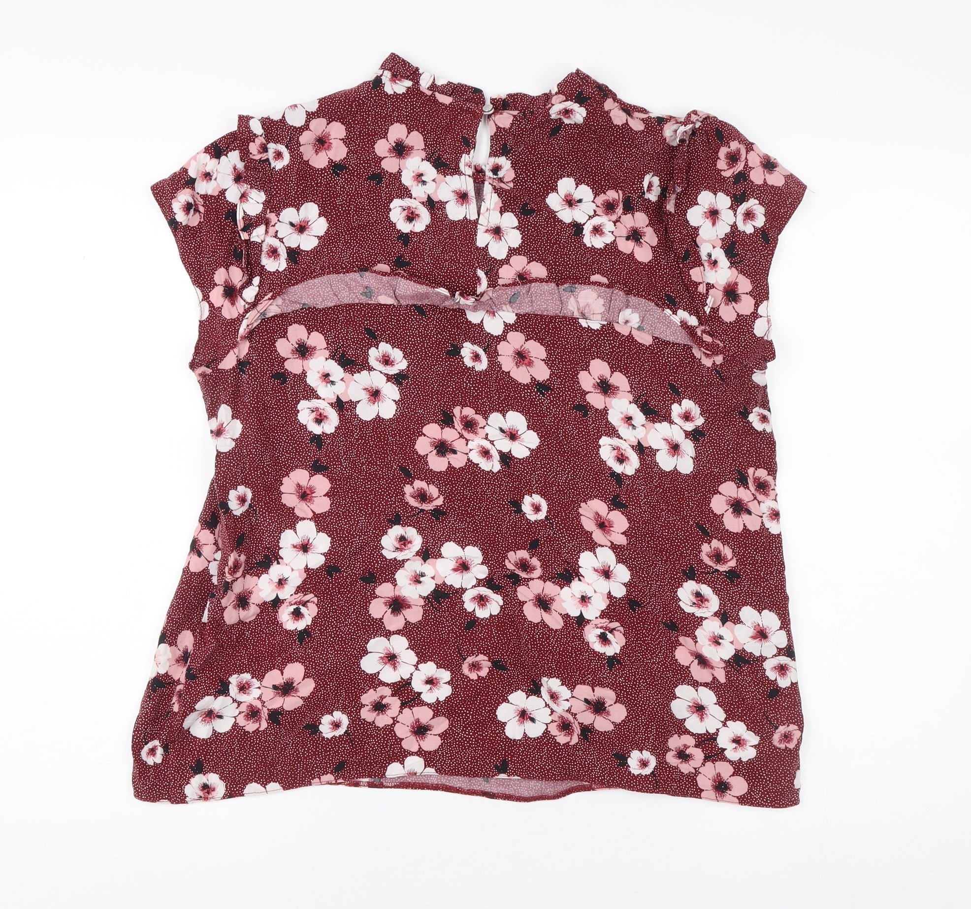 Billie & Blossom by Dorothy Perkins Womens Basic Blouse Size 16 Multicoloured - label detail
