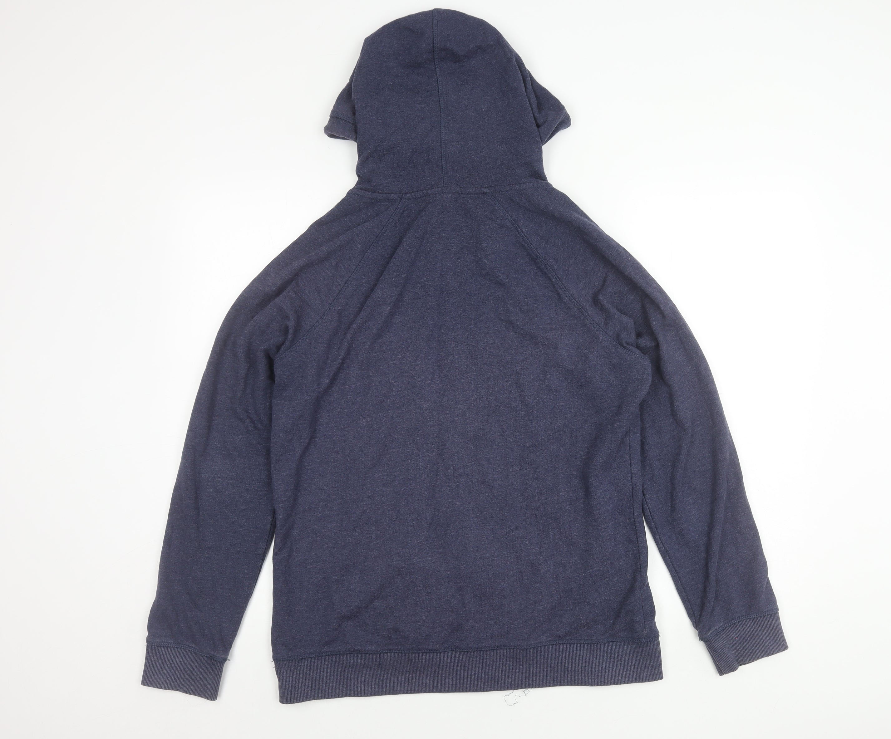 O'Neill Womens Basic Jacket Size 14 Blue Mid-Length Long Sleeve Casual Hooded - label detail