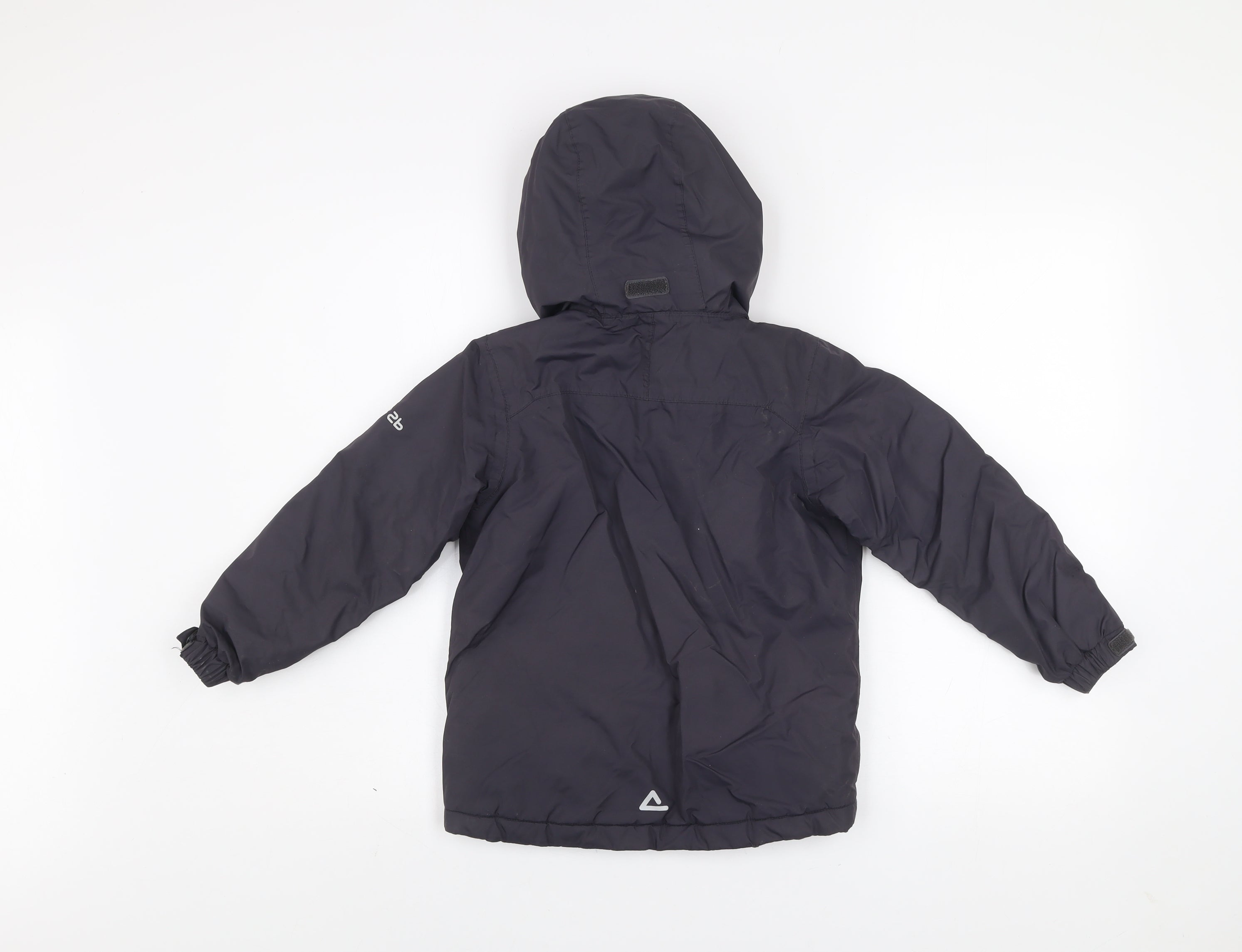 Boys Dare 2B Size 6 Years Ski Jacket Black Mid-Length Long Sleeve Activewear Zip - close detail
