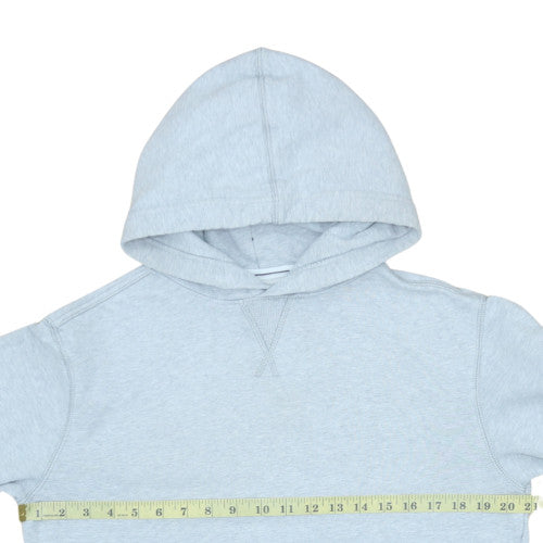 Calvin Klein Jeans Mens Pullover Hoodie Size S Grey Long Sleeve Hooded Logo - label detail