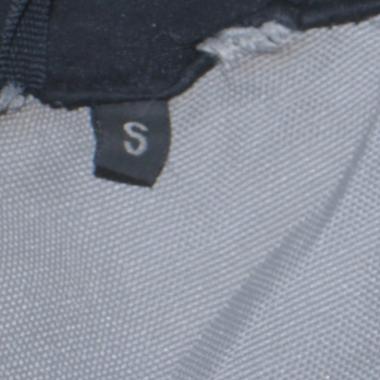 Weise Mens Motorcycle Jacket Size S Grey Mid-Length Casual Pockets Zip - close detail