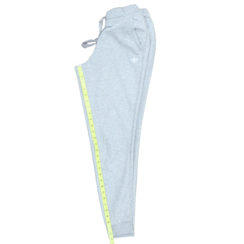 adidas Womens Jogger Trousers Size 12 Grey Casual Elastic Waist Logo - label detail