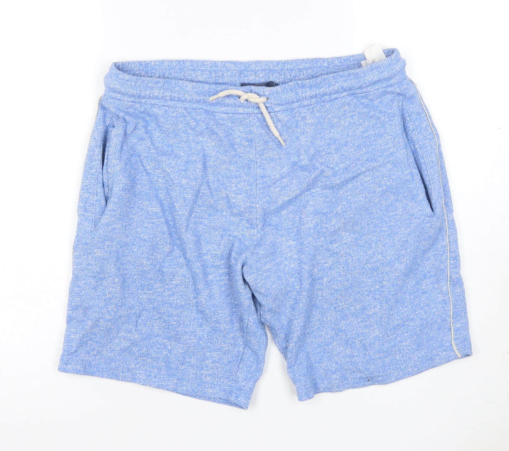 Topman Mens Sweat Size S Blue Casual Drawstring W30 - reverse view