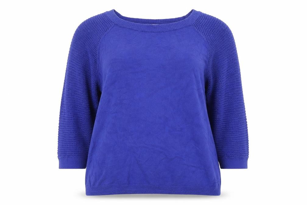 Gap Womens Pullover Jumper Size L Blue Crew Neck Long Sleeve Casual Breathable - front view