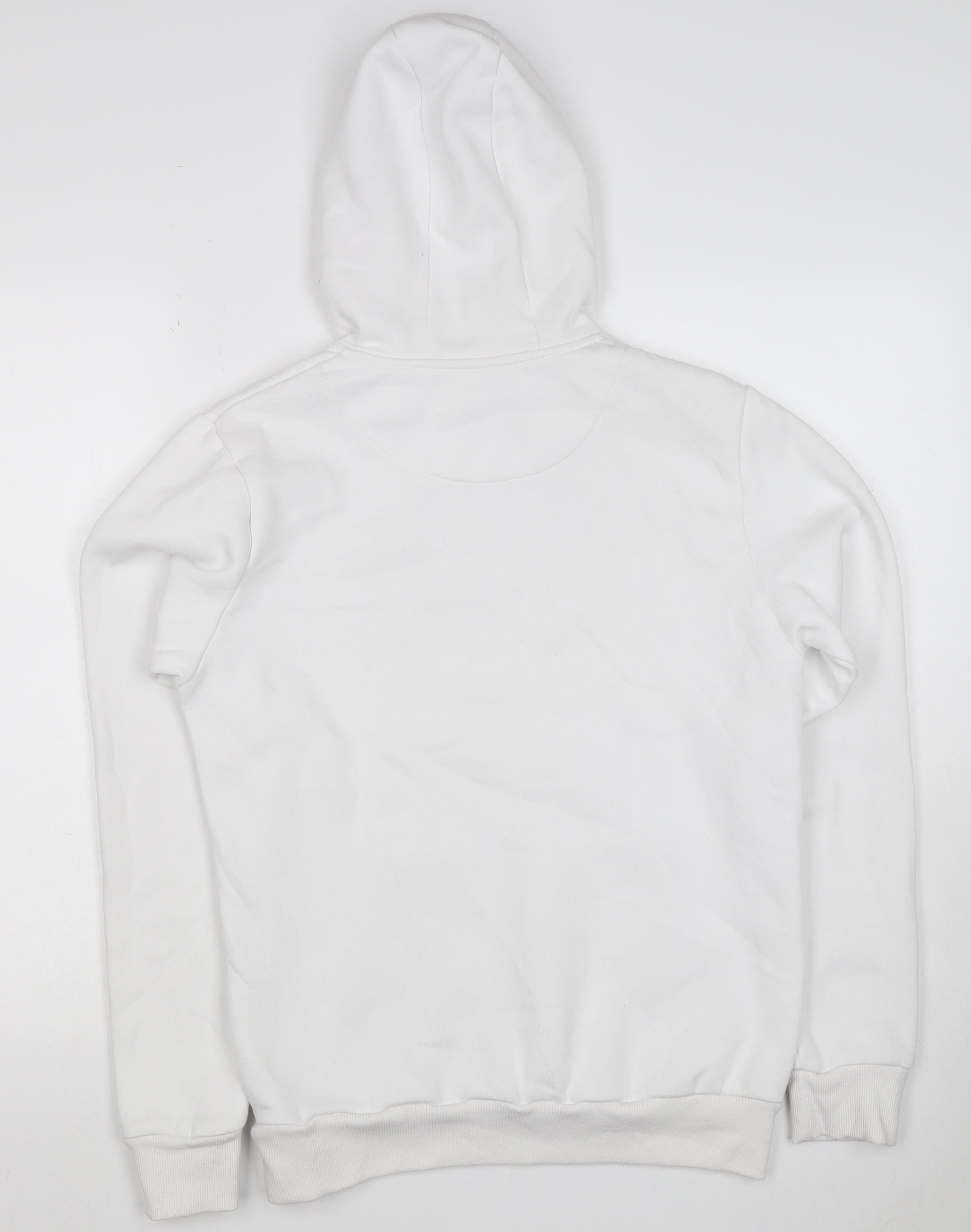 Game Boy Mens Pullover Hoodie Size XS White Graphic Print Long Sleeve Logo - label detail