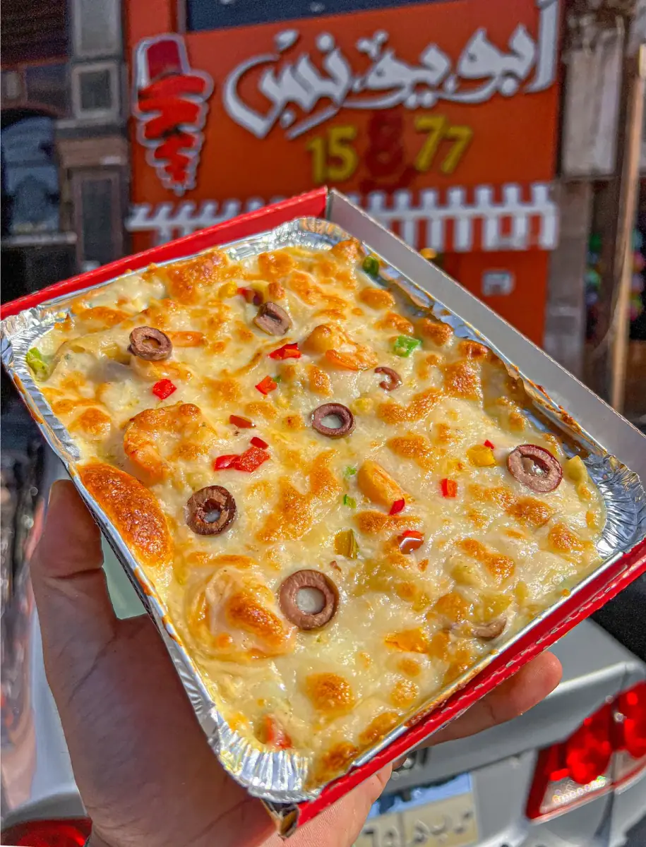 مكرونة جمبري