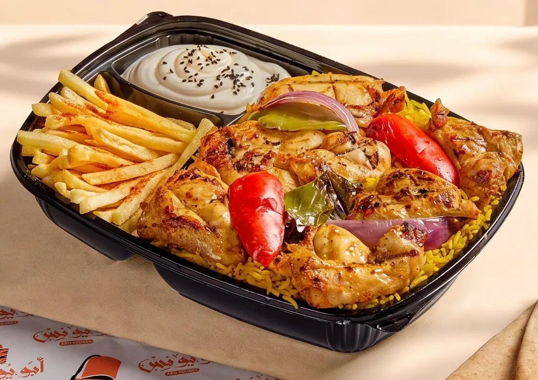وجبة شيش طاووق
