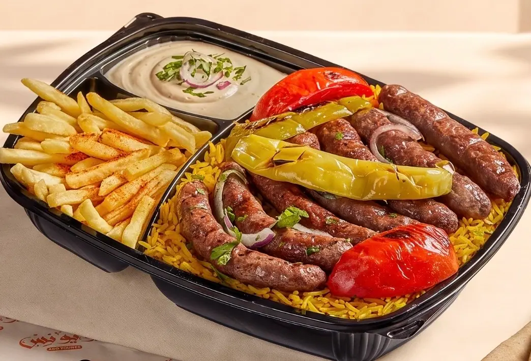 وجبة سجق مشوي بدبس الرمان