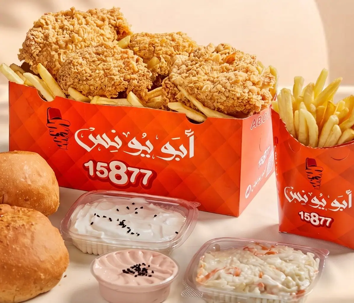 وجبة بروستد ورك دبل (4 قطع)
