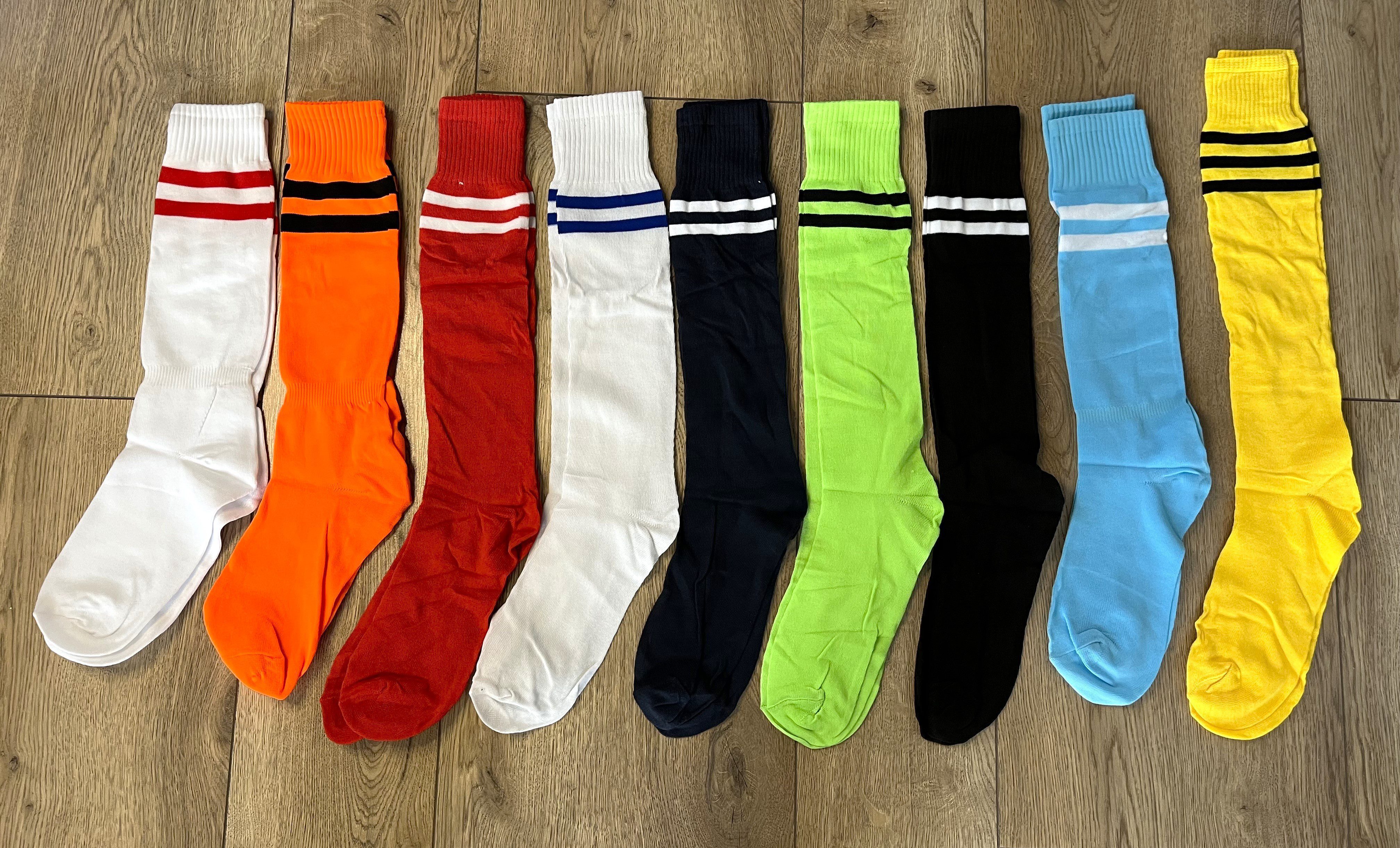 Акция! - Гетры футбольные (тонкие) размер 40-45 цвета в ассортименте