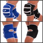 Наколінники для волейболу (2шт) сині, чорні