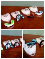 Капа боксерська однощелепна , кольори в асортименті