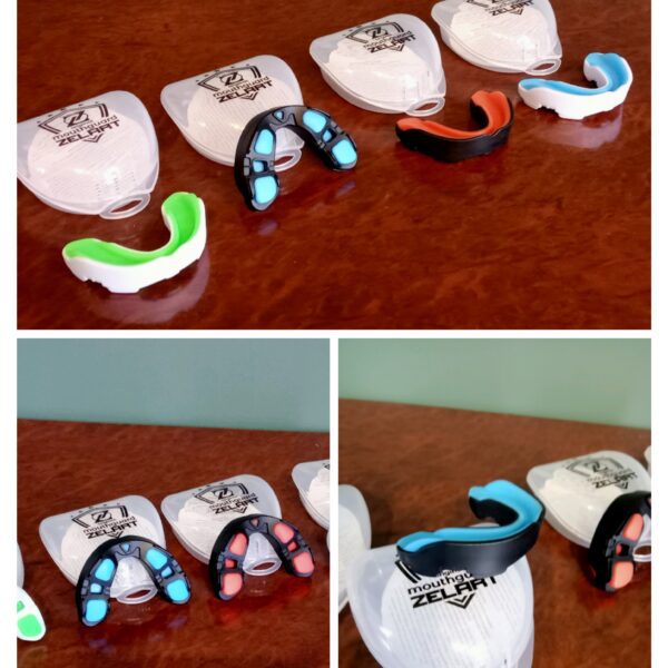 Капа боксерская одночелюстная Zelart (цвета в ассортименте)