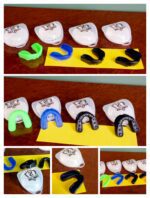 Капа боксерська однощелепна , кольори в асортименті