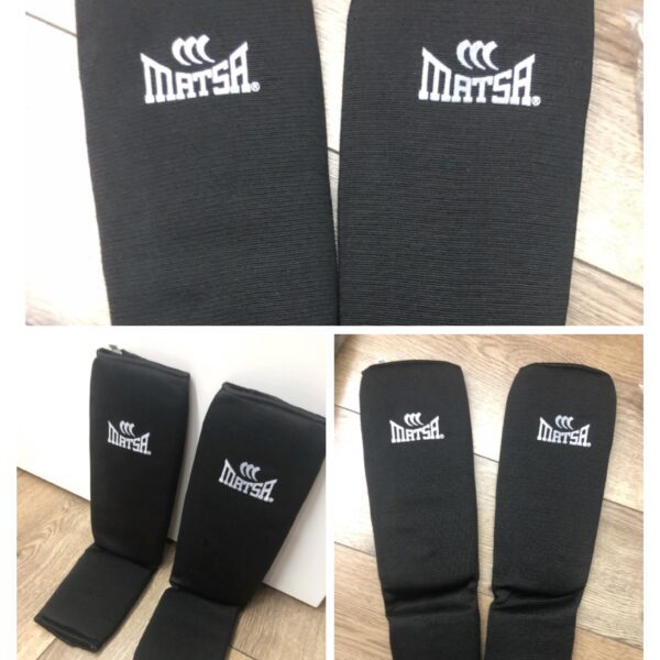 Защита голени и стопы MATSA размеры XS-XL черная