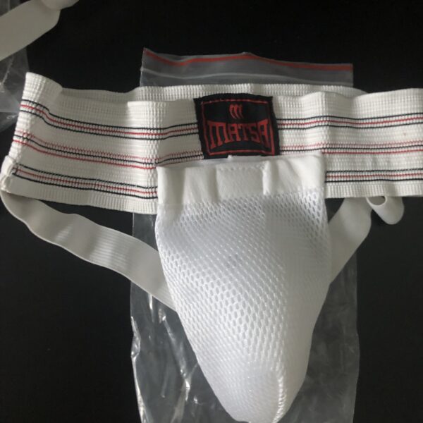 Защита паха мужская MATSA размеры XS-XL белая