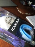 Капа боксерская одночелюстная SP-Sport ICE MAN размер S, цвет - голубой