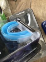 Капа боксерская одночелюстная SP-Sport ICE MAN размер S, цвет - голубой