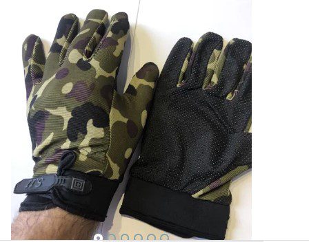 Рукавички тактичні 5.11 розміри L-XL, камуфляж