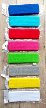 Пов'язка на голову бавовна-еластан (тонка) кольору в асортименті