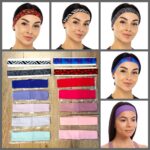 Пов'язка на голову бавовна-еластан (тонка) кольору в асортименті