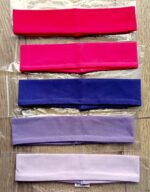 Пов'язка на голову бавовна-еластан (тонка) кольору в асортименті