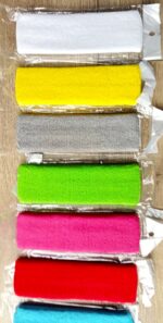 Пов'язка на голову бавовна-еластан (тонка) кольору в асортименті