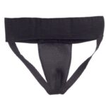 Мужская черная защита паха MATSA размеров XS-XL