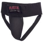 Мужская черная защита паха MATSA размера XS-XL