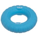 Эспандер кистевой кольцо JELLO нагрузка 18-27кг цвета в ассортименте - 30 lb