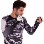 Перчатки для смешанных единоборств MMA Zelart ,размер S-L, цвет- бело-чёрный