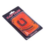 Повязка капитанская (с полосами), цвет: оранжевый,салатовый