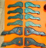 Центральная часть-бобышка крепления новогодней ёлки на 3 ножки Dотверстия=19мм, h бобышки=6,5см